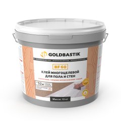 Клей багатоцільовий GoldBastik для підлоги і стін BF 60 (13 кг) ❤ Доставка по Україні ➤ PIDLOGAVDIM.COM.UA