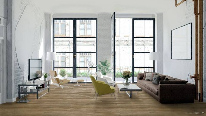 Виниловый пол FalQuon коллекции The Floor Wood Dryback P6003 Дуб Калм ❤ Доставка по Украине ➤ PIDLOGAVDIM.COM.UA