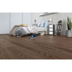 Паркетна дошка Profi Parquet Ясень Горіх Темний ❤ Доставка по Україні ➤ PIDLOGAVDIM.COM.UA